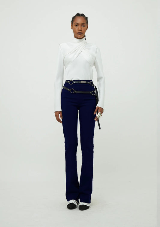 CALÇA FLARE CINTURA ALTA TK1