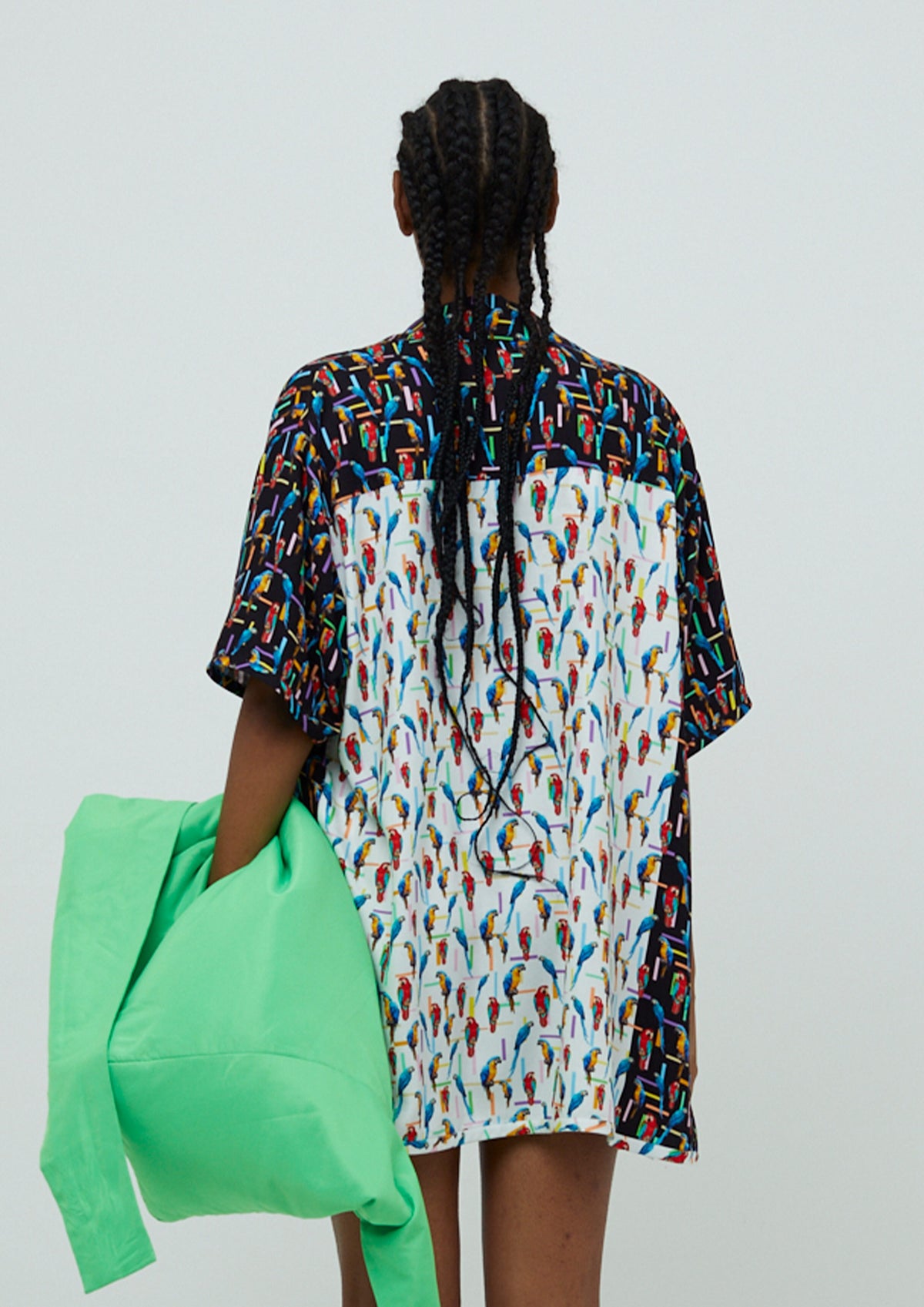 CAMISA HAVAIANA COM VISCOSE ESTAMPA