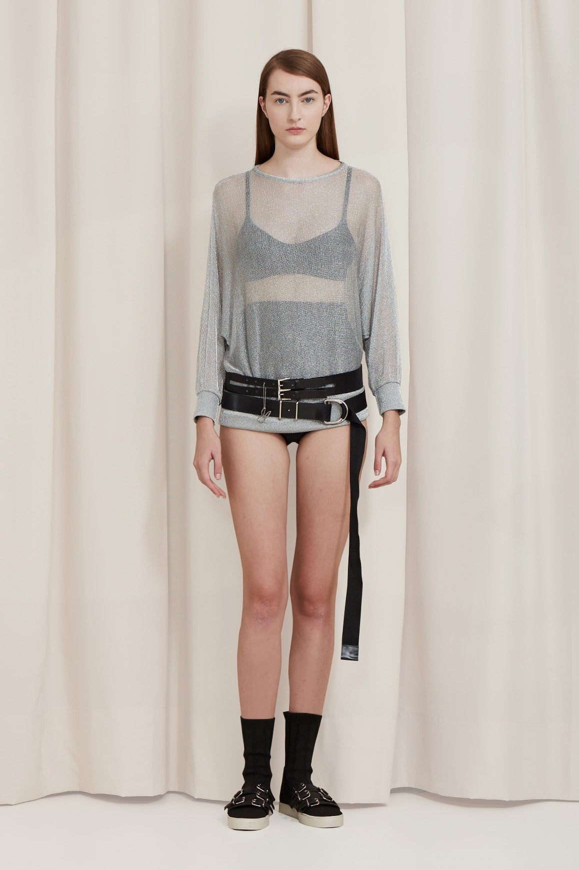 HOT PANTS ALTO DE POLIAMIDA