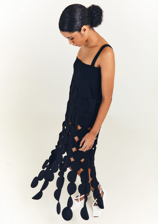 SAIA VESTIDO DE BOLAS