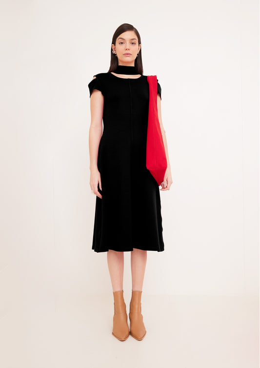 VESTIDO DE MALHA EVASÊ