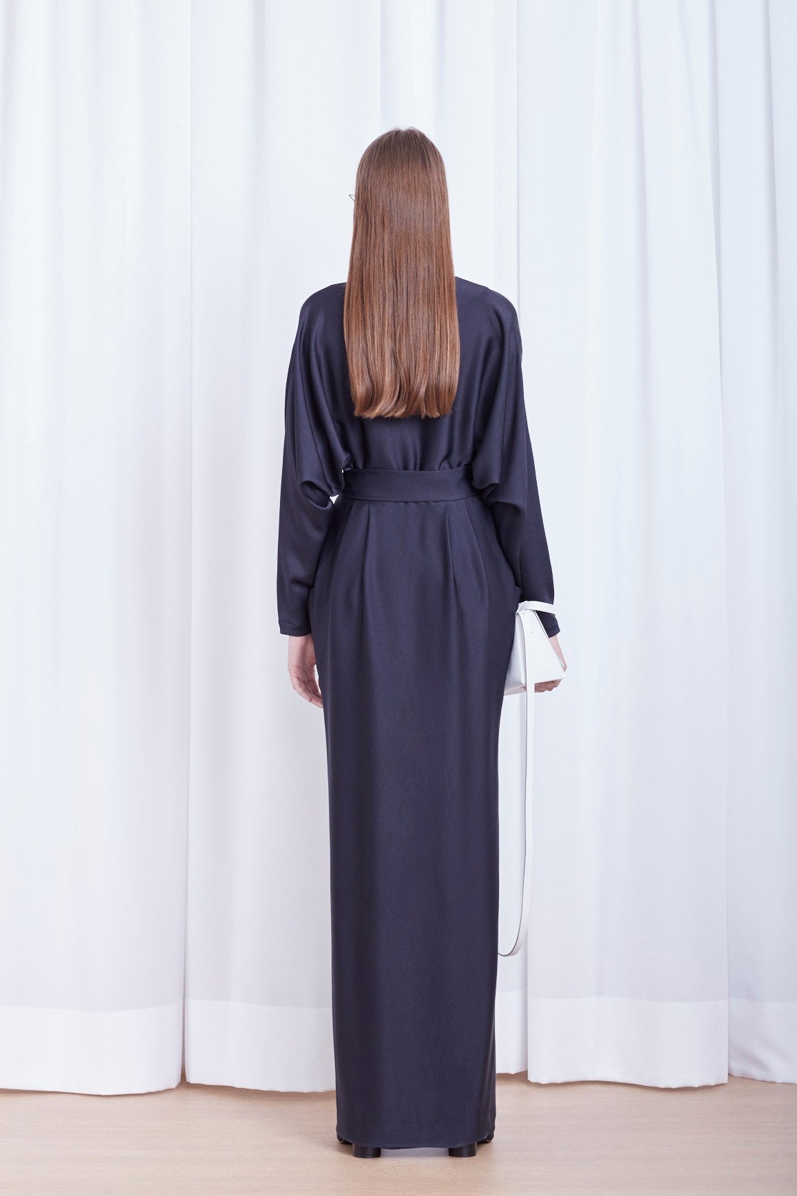 VESTIDO LONGO FENDA FRONTAL