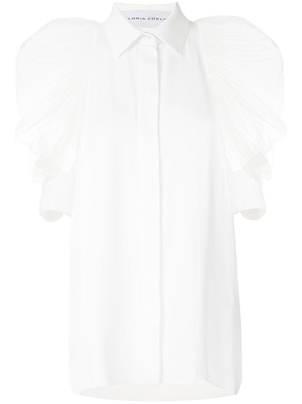 CAMISA MANGA CURTA TULE