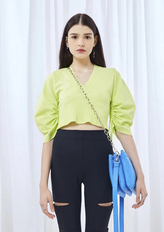 TRICOT  MANGA FRANZIDA