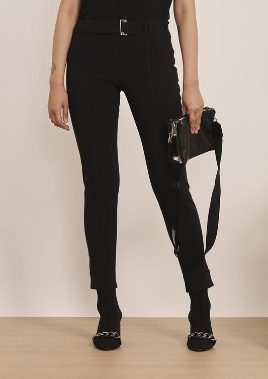 CALÇA LEGGING COM CINTO TK (TAM. PP)