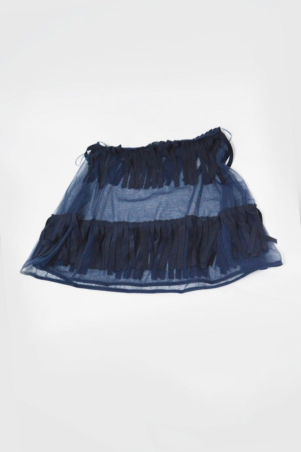 PELERINE DE TULE COM APLICAÇÃO GEOMETRICO