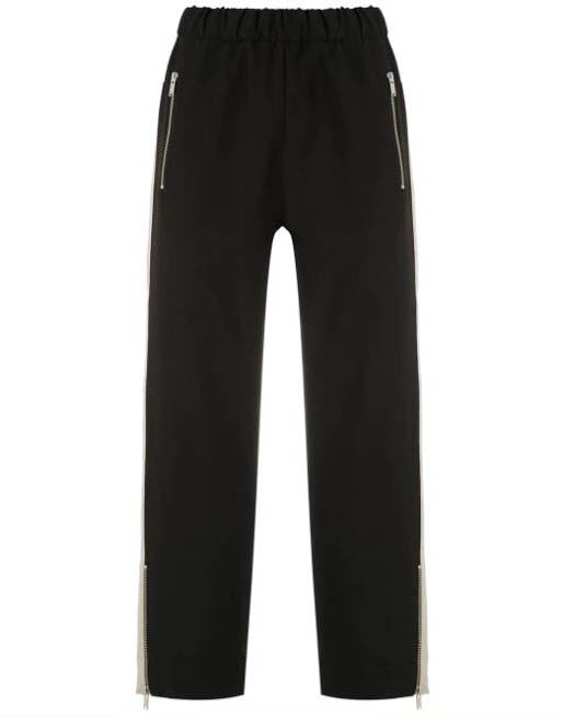 CALÇA RETA COM FAIXA LATERAL