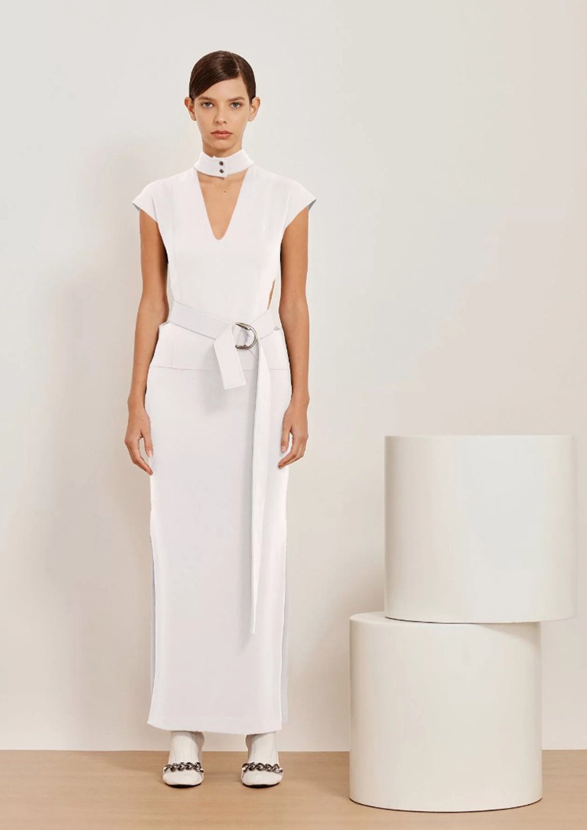 VESTIDO LONGO H20 COM VAZADO