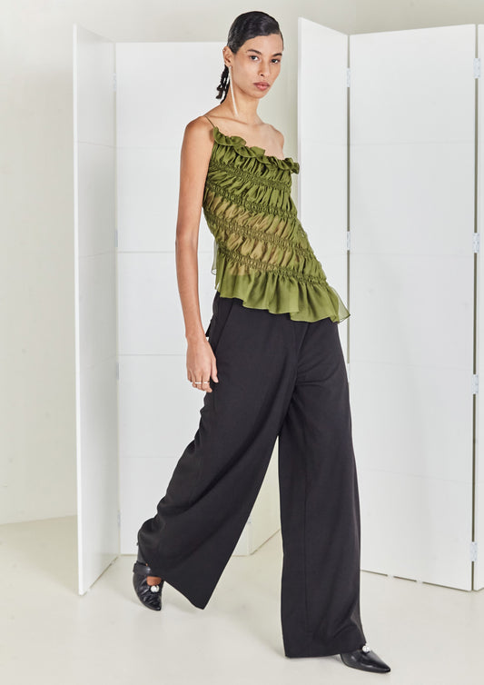BLUSA OMBRO ÚNICO CÁSSIA ÁVILA