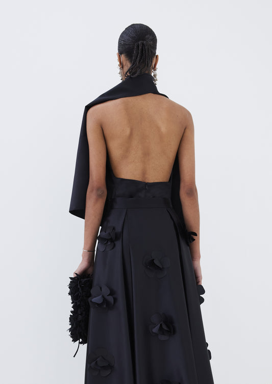 BLUSA FRENTE ÚNICA COM LAÇO