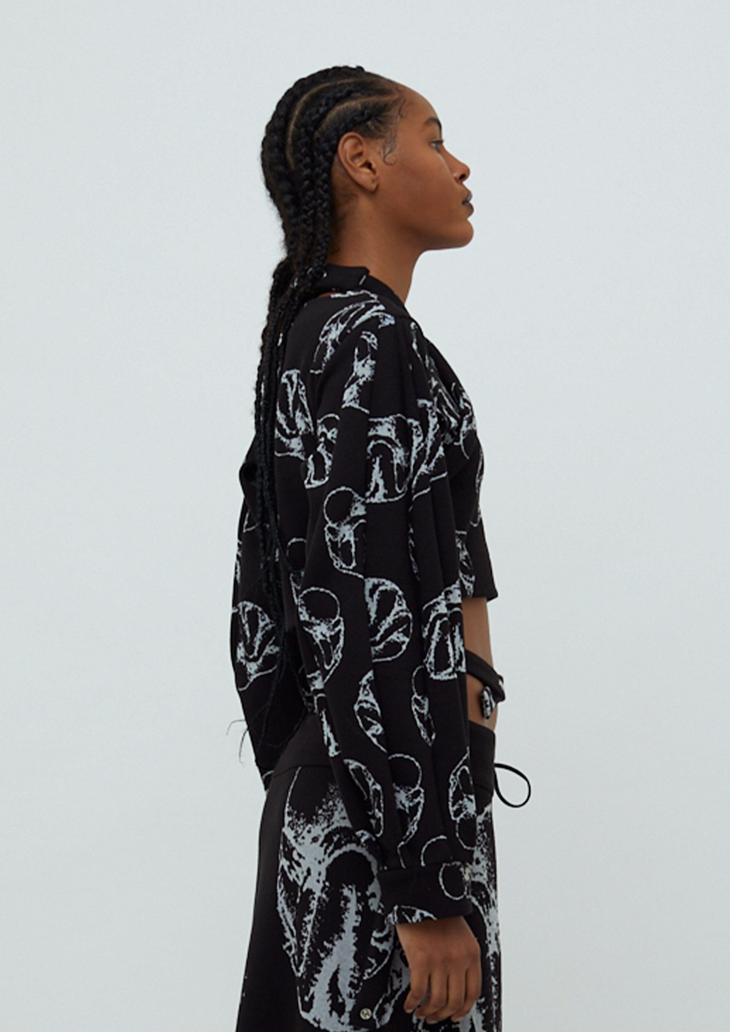 BLUSA MALHA RENASCIMENTO COM FAIXAS