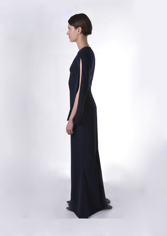 VESTIDO DECOTE ASSIMÉTRICO
