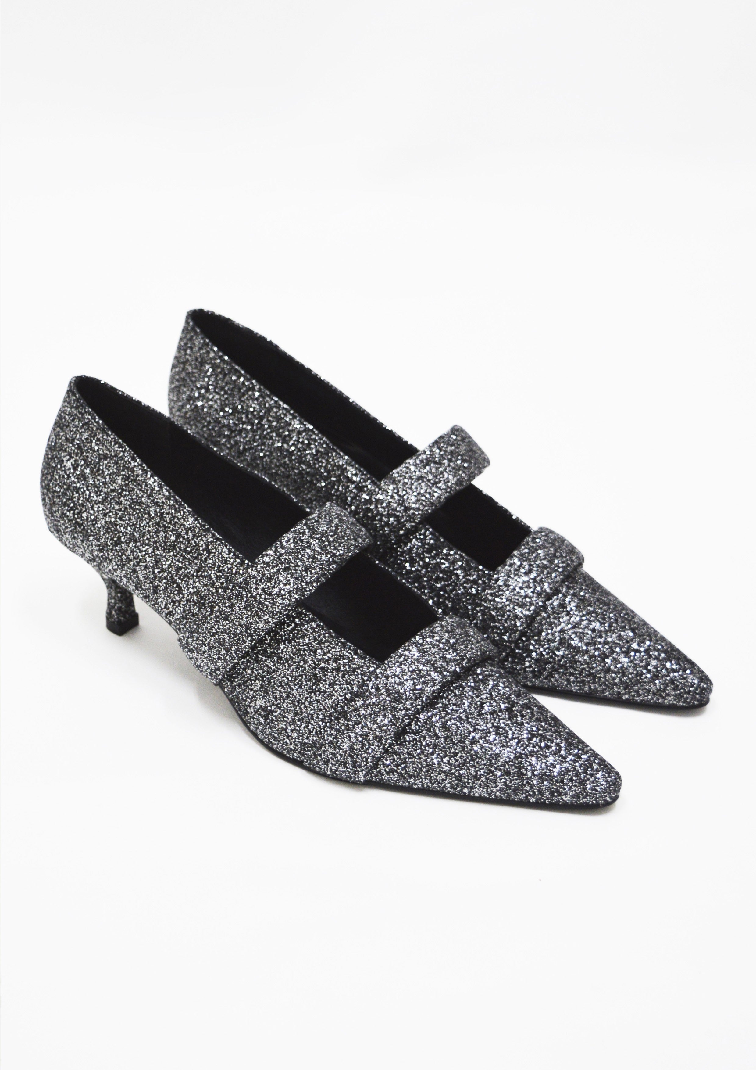 SAPATO DE FESTA COM GLITTER