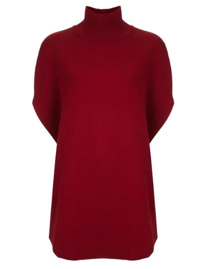 TÚNICA GOLA ALTA TRICOT