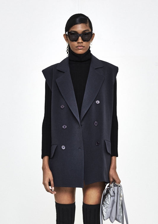 BLAZER CABAN SEM MANGA