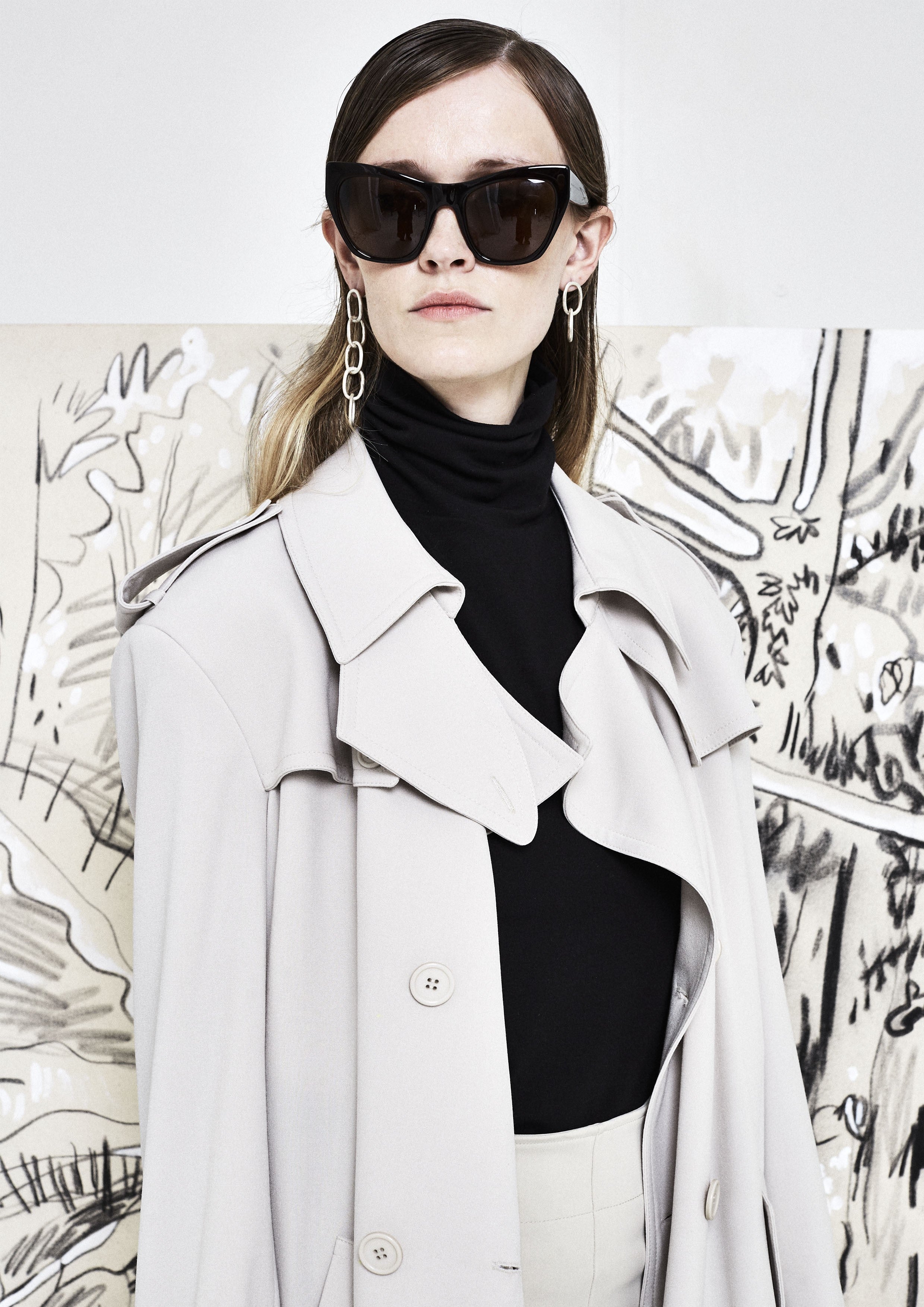 TRENCH COAT DE GABARDINE