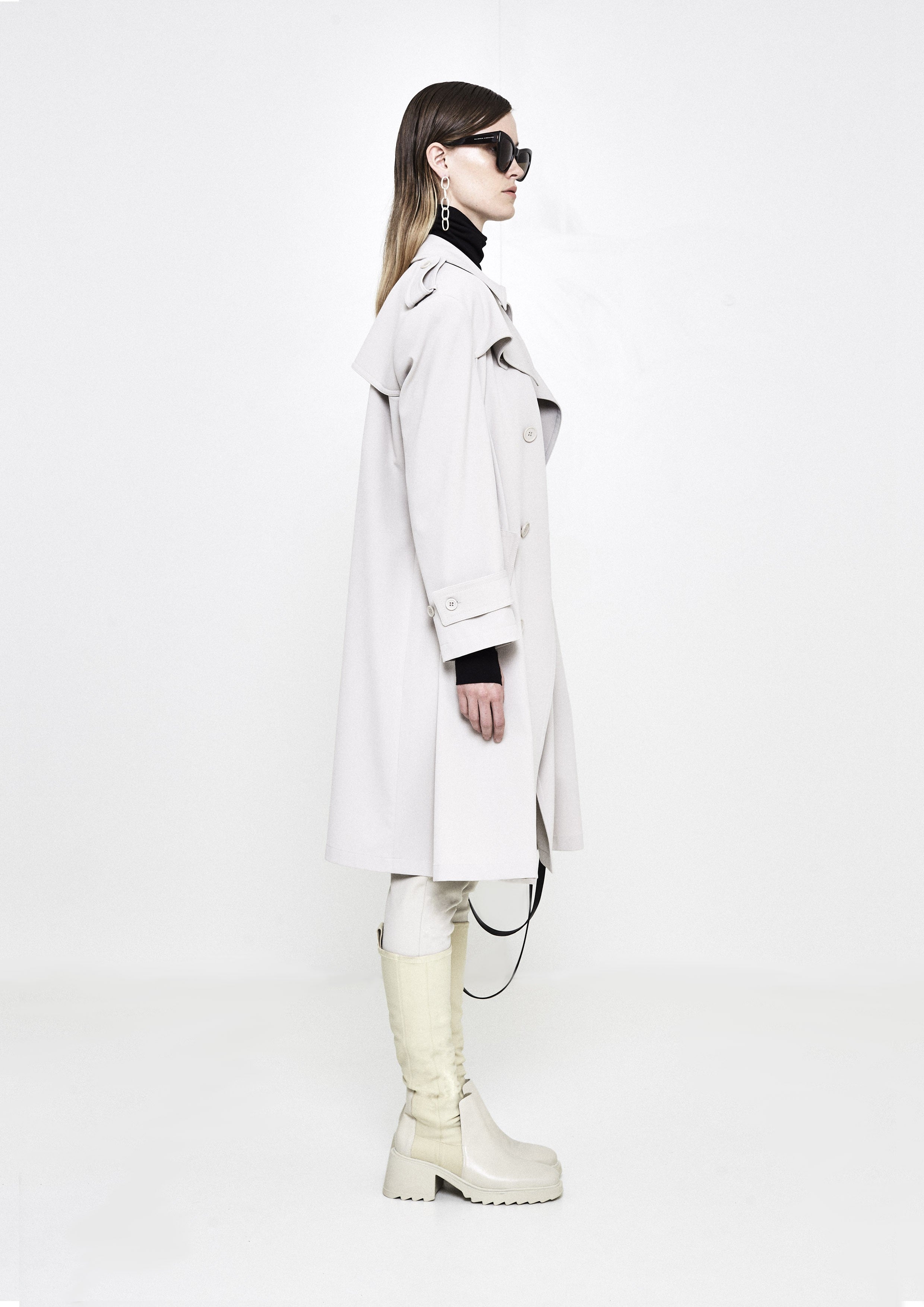 TRENCH COAT DE GABARDINE