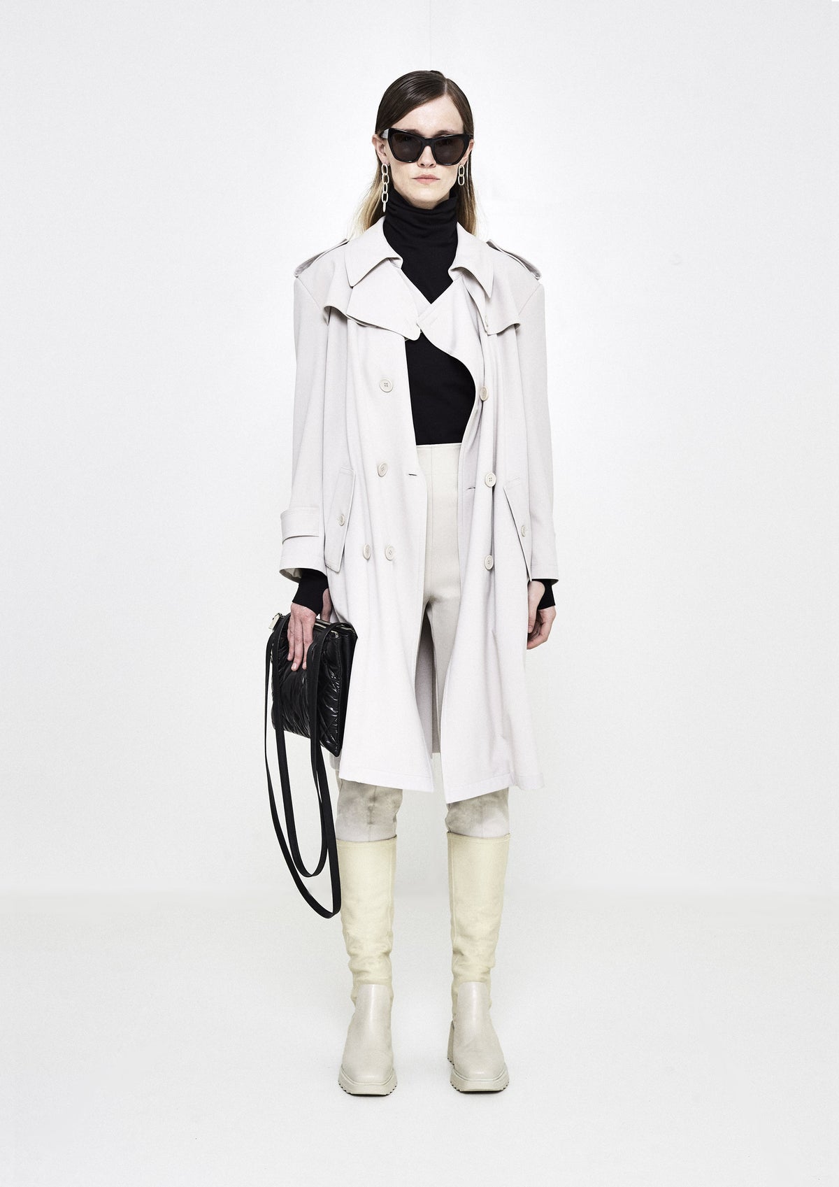 TRENCH COAT DE GABARDINE