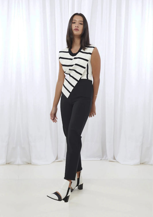 BLUSA LISTRADA TRICOT
