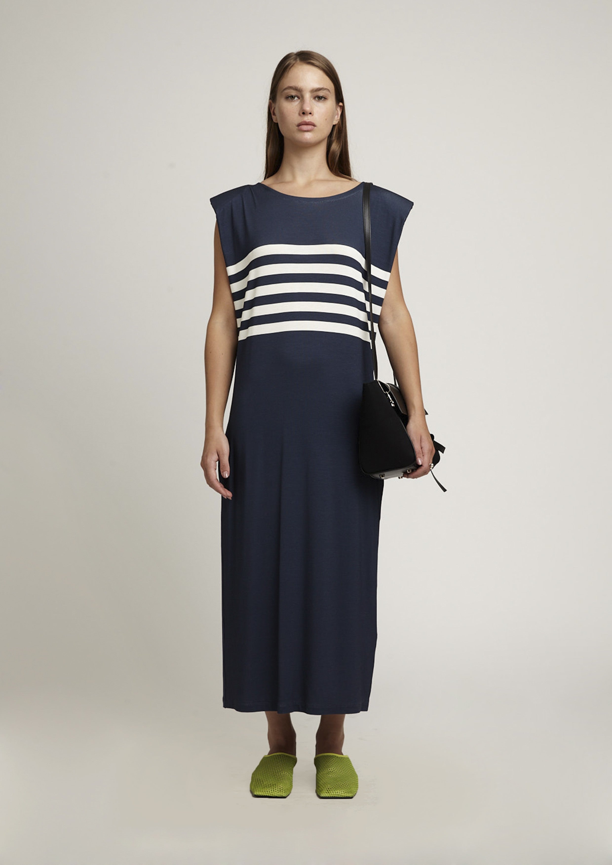 VESTIDO COM OMBREIRA SAIL BOAT