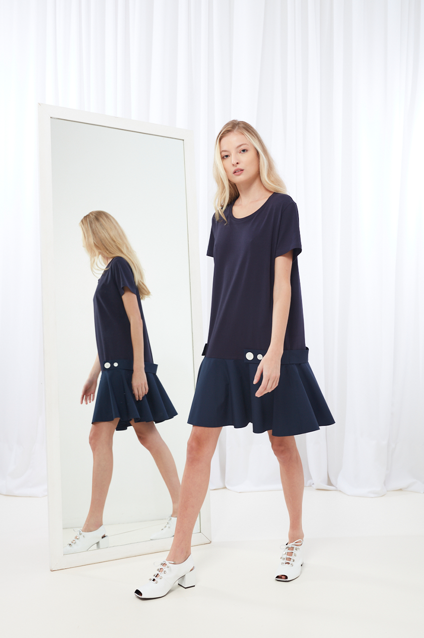 VESTIDO BABY DOLL MALHA