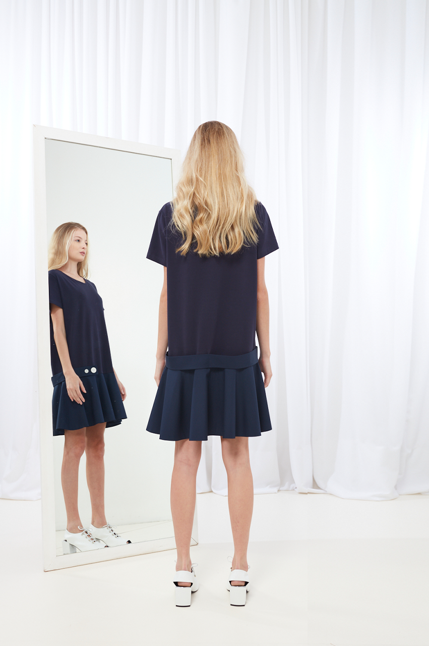 VESTIDO BABY DOLL MALHA