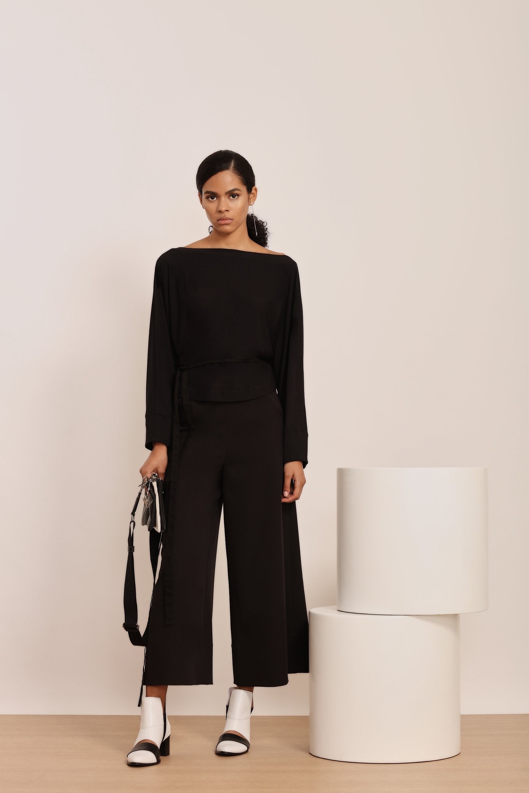 BLUSA RETÂNGULO ALGODÃO