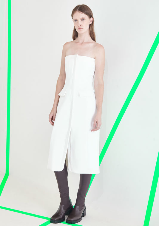 VESTIDO BLAZER SEM ALÇA