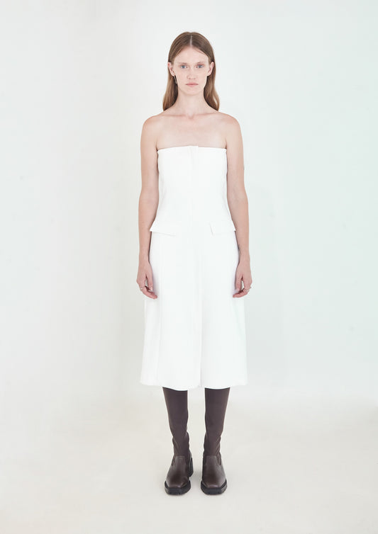 VESTIDO BLAZER SEM ALÇA