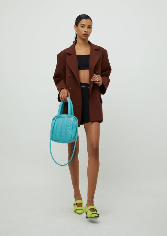 BLAZER OVERSIZED DE GABARDINE