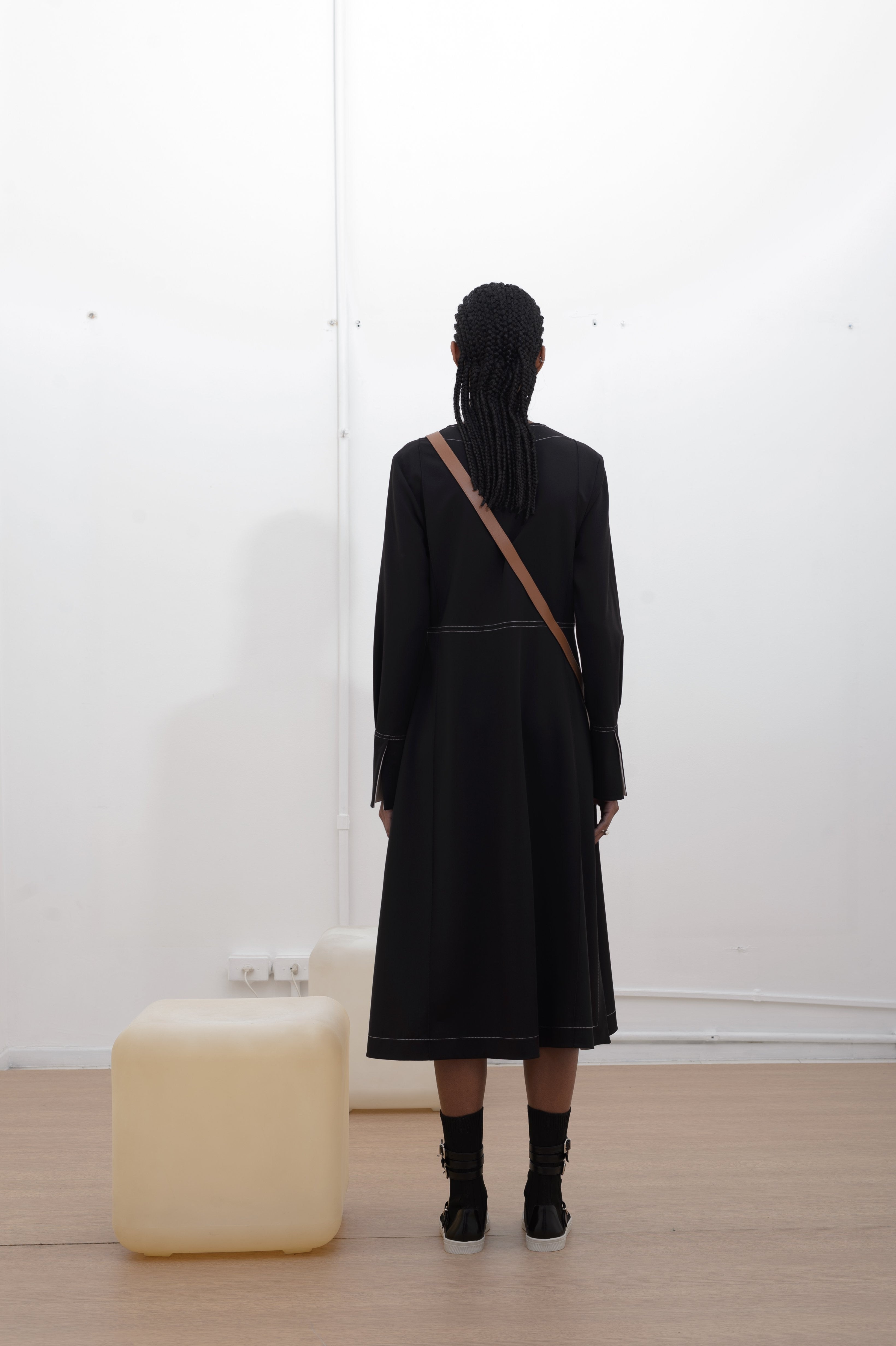 VESTIDO CARDIGAN COM ZÍPER FRONTAL