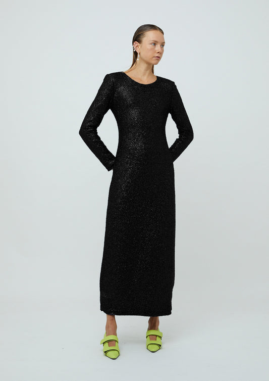 VESTIDO DECOTE NAS COSTAS PAETÊ LILIAN PACCE