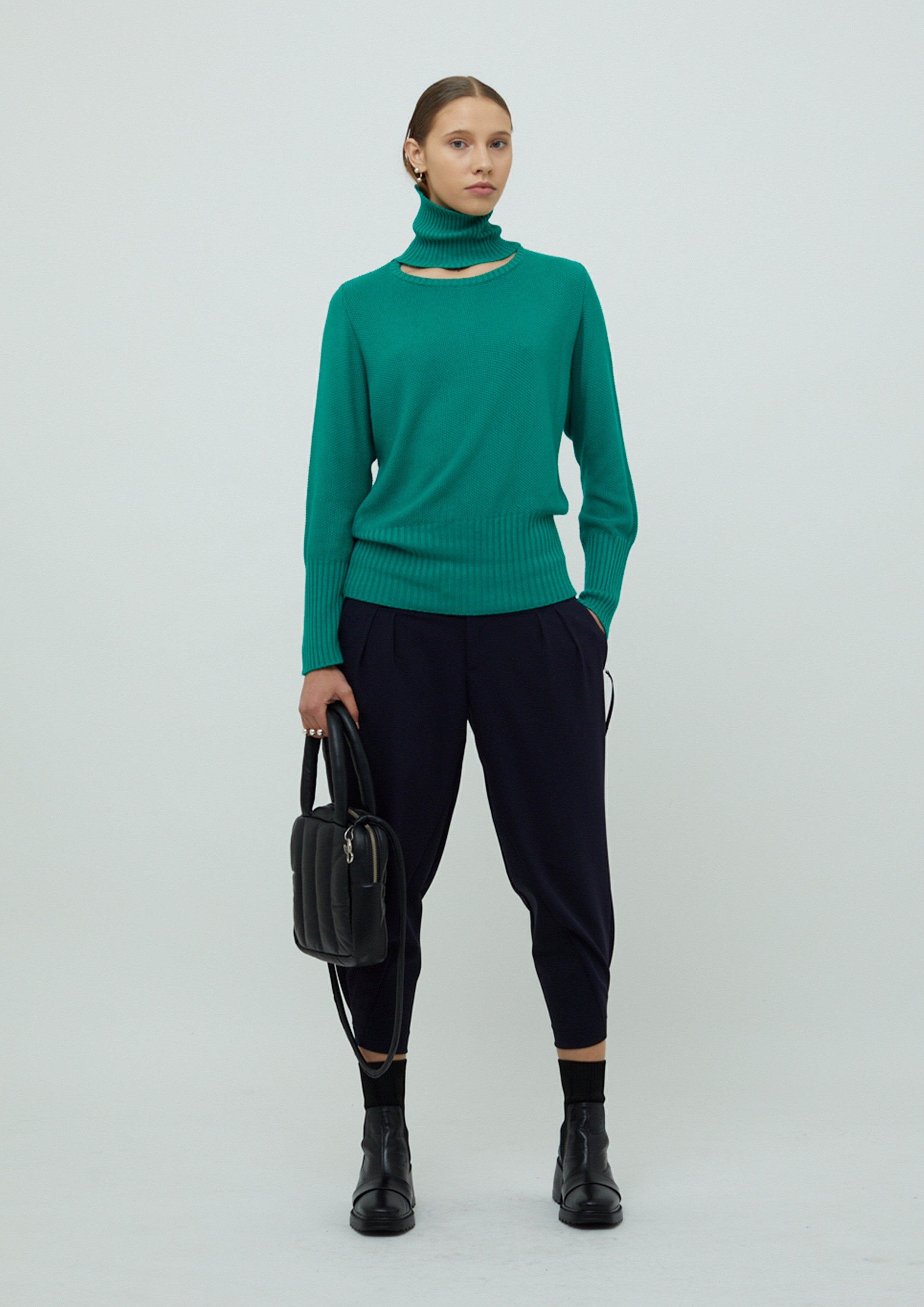 TRICOT GOLA ALTA LILIAN PACCE