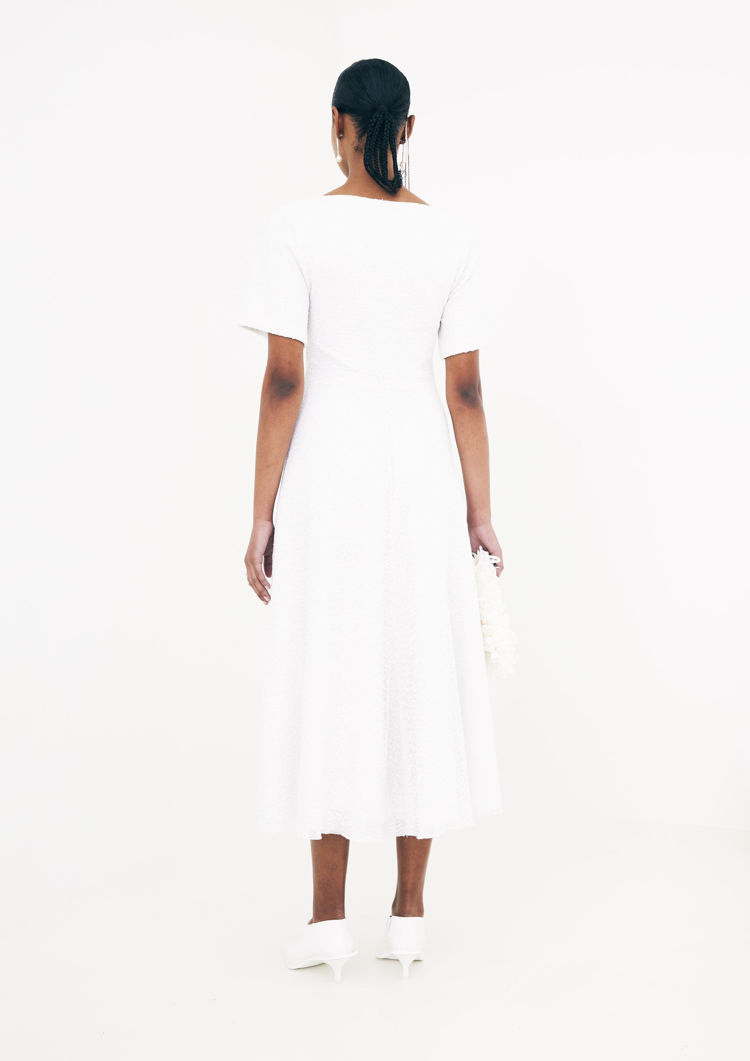 VESTIDO EVASÊ TELA DE PAETÊ