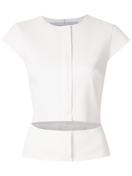 BLUSA GOLA CARECA COM MANGA JERSEY CROWN
