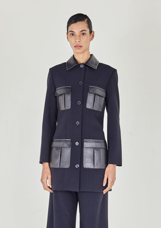 BLAZER POLO SAFARI GABARDINE