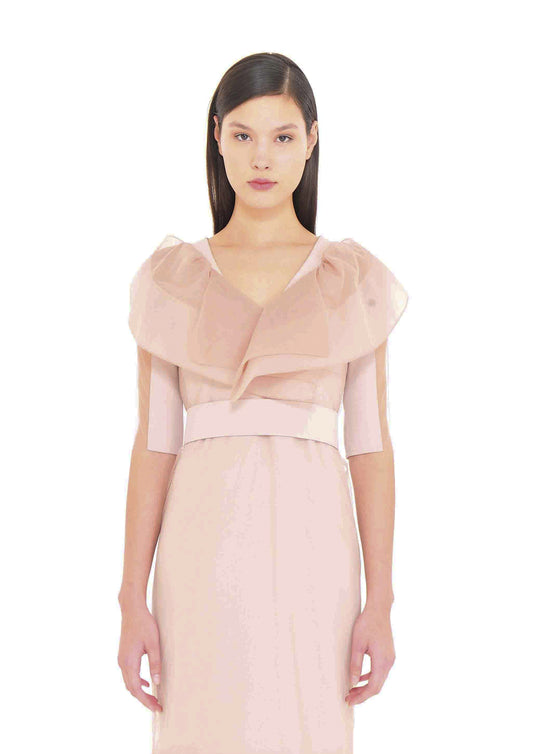 VESTIDO MEDIO DE TULE