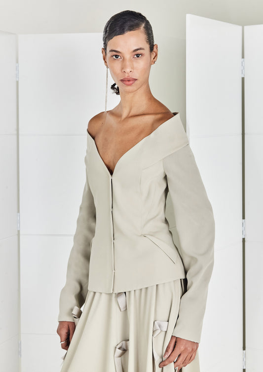 CARDIGAN OMBRO A OMBRO