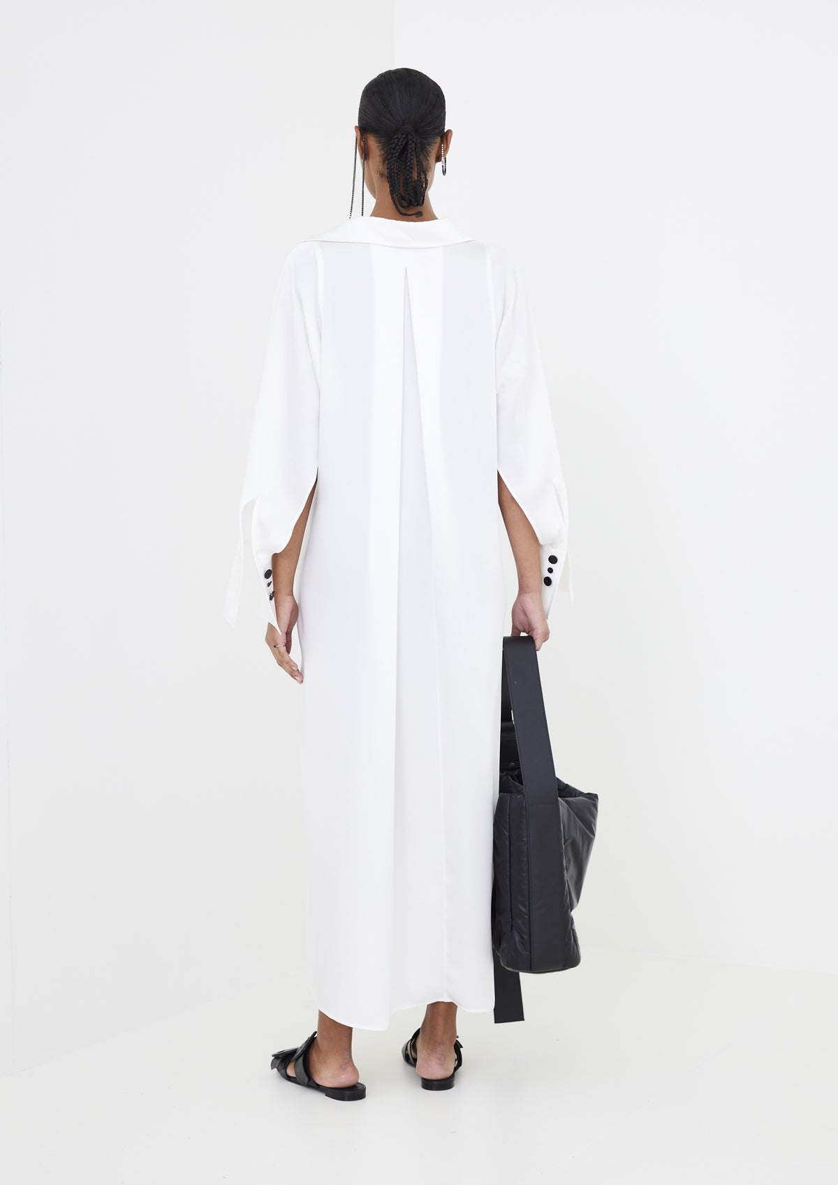 VESTIDO CAMISA OVERSIZED LONGO