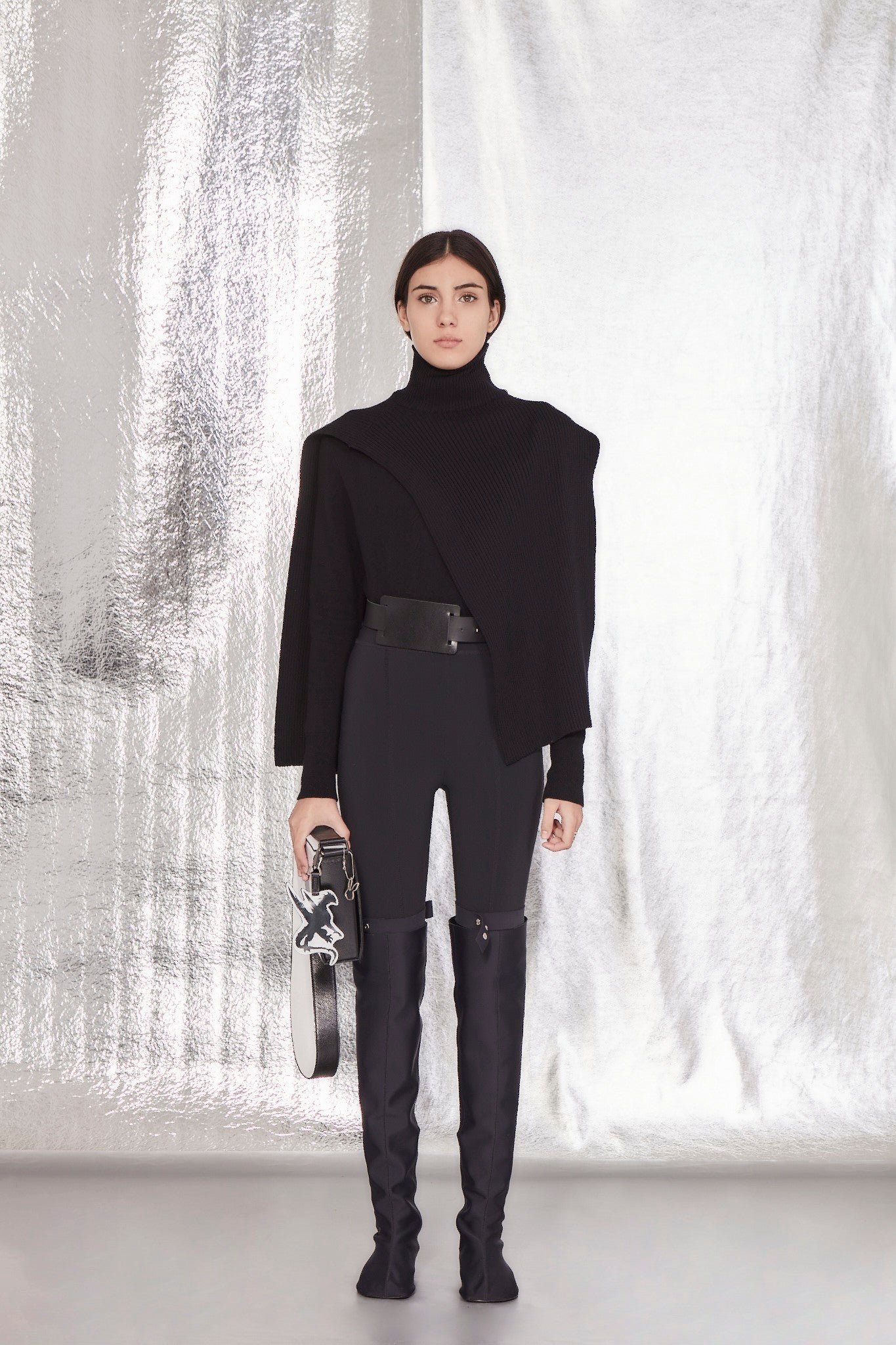 CORTA VENTO OVERSIZED TRICOT