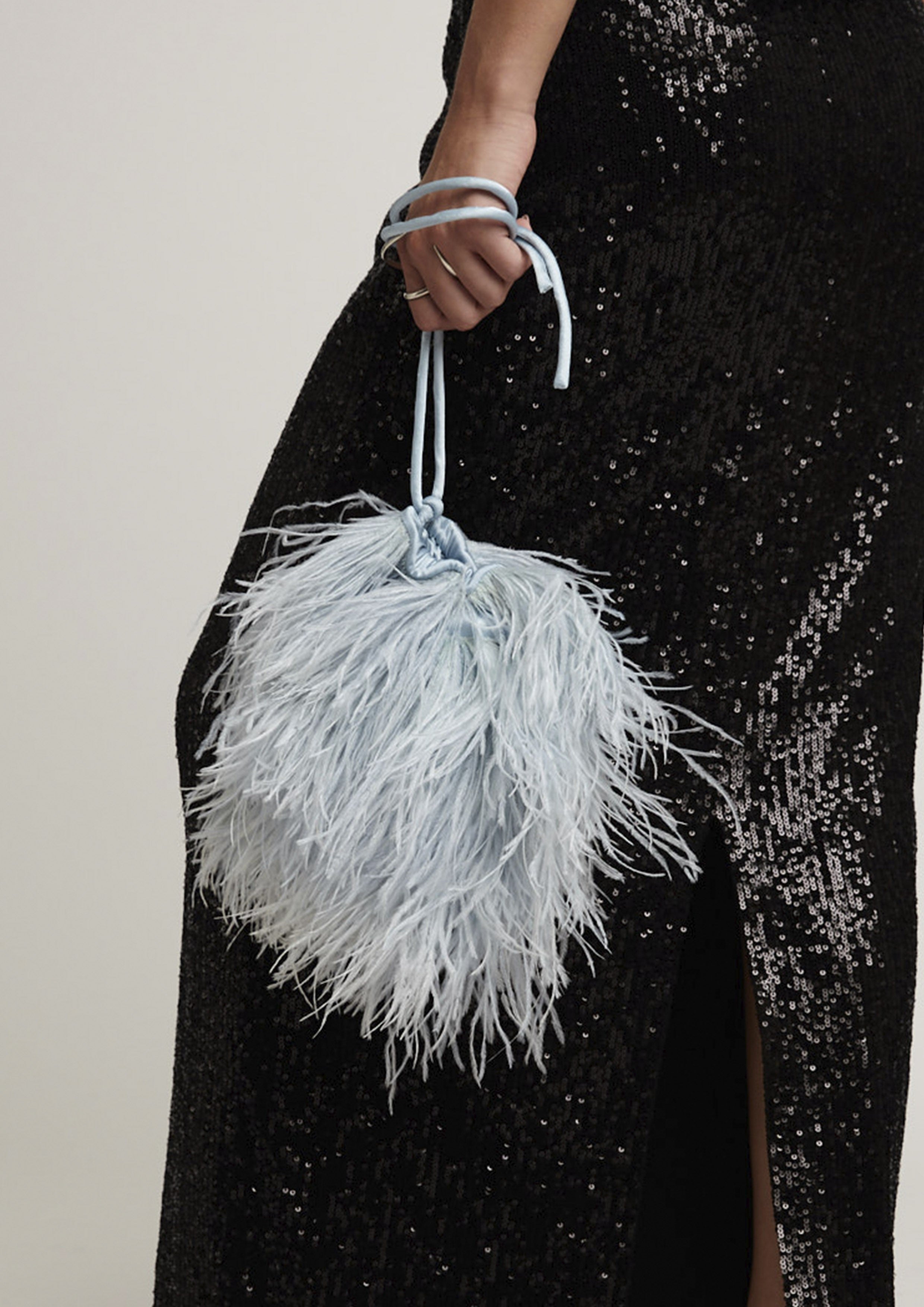 BOLSA SACO COM PLUMAS
