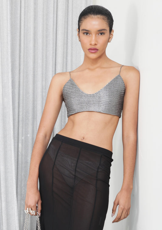 TOP METALIZADO ISABELLA FIORENTINO