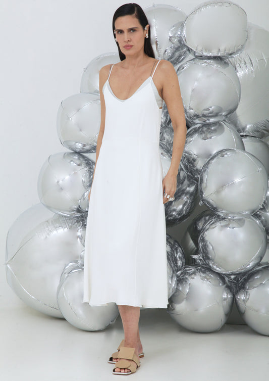 VESTIDO ALÇA DUPLA ISABELLA FIORENTINO