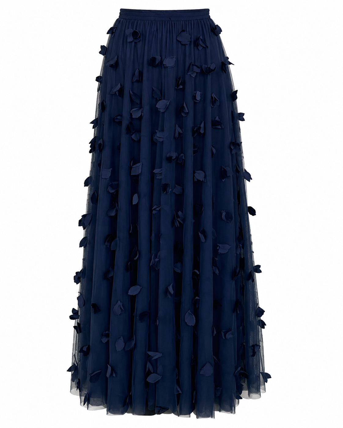 SAIA DE TULE BORDADO BLUE BELL
