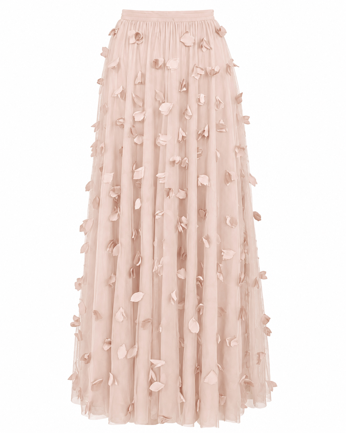 SAIA DE TULE BORDADO BLUE BELL