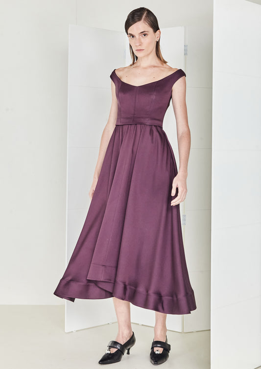 VESTIDO CURTO OMBRO A OMBRO 50S
