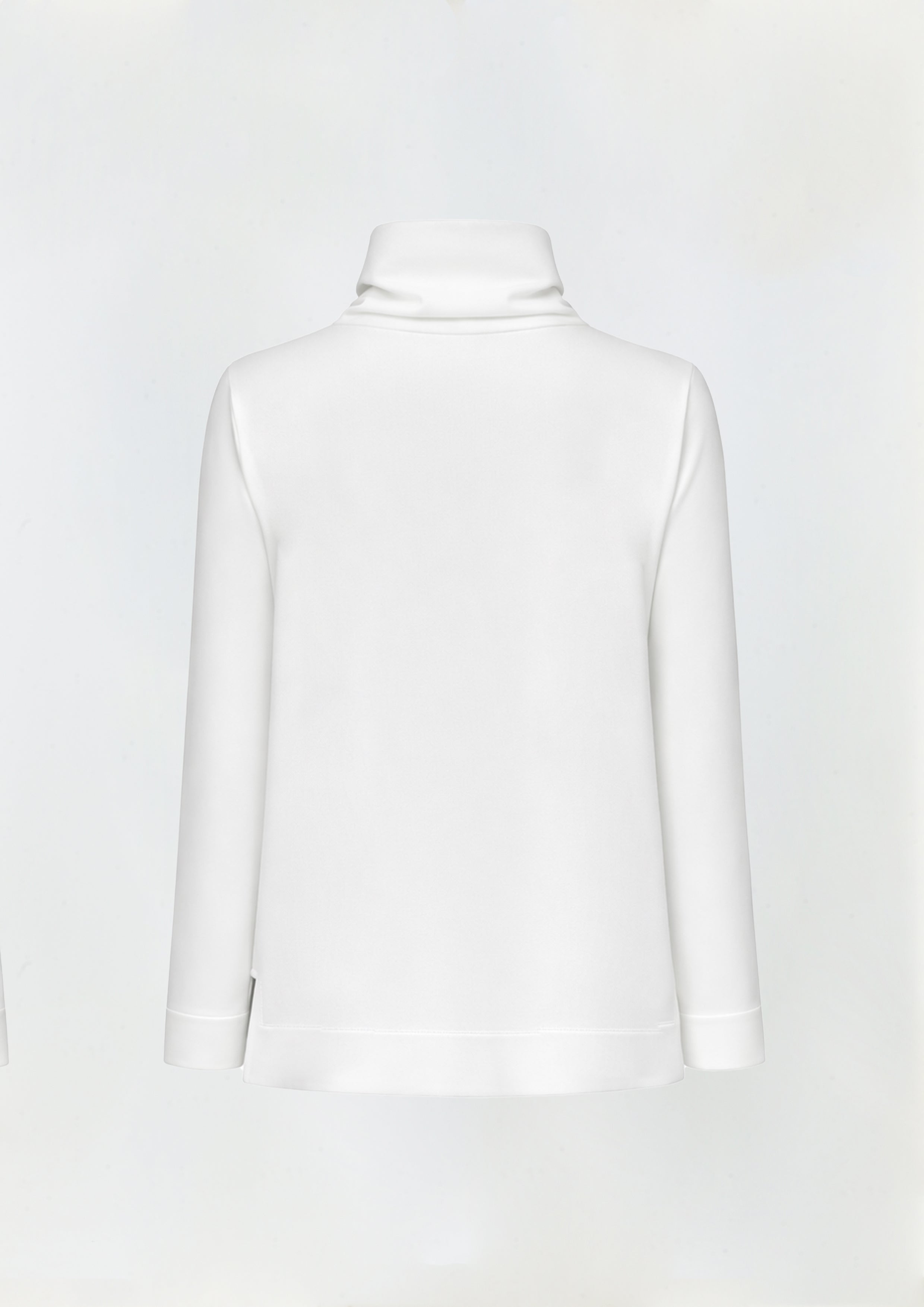 BLUSA GOLA ROLÊ ASSIMÉTRICA