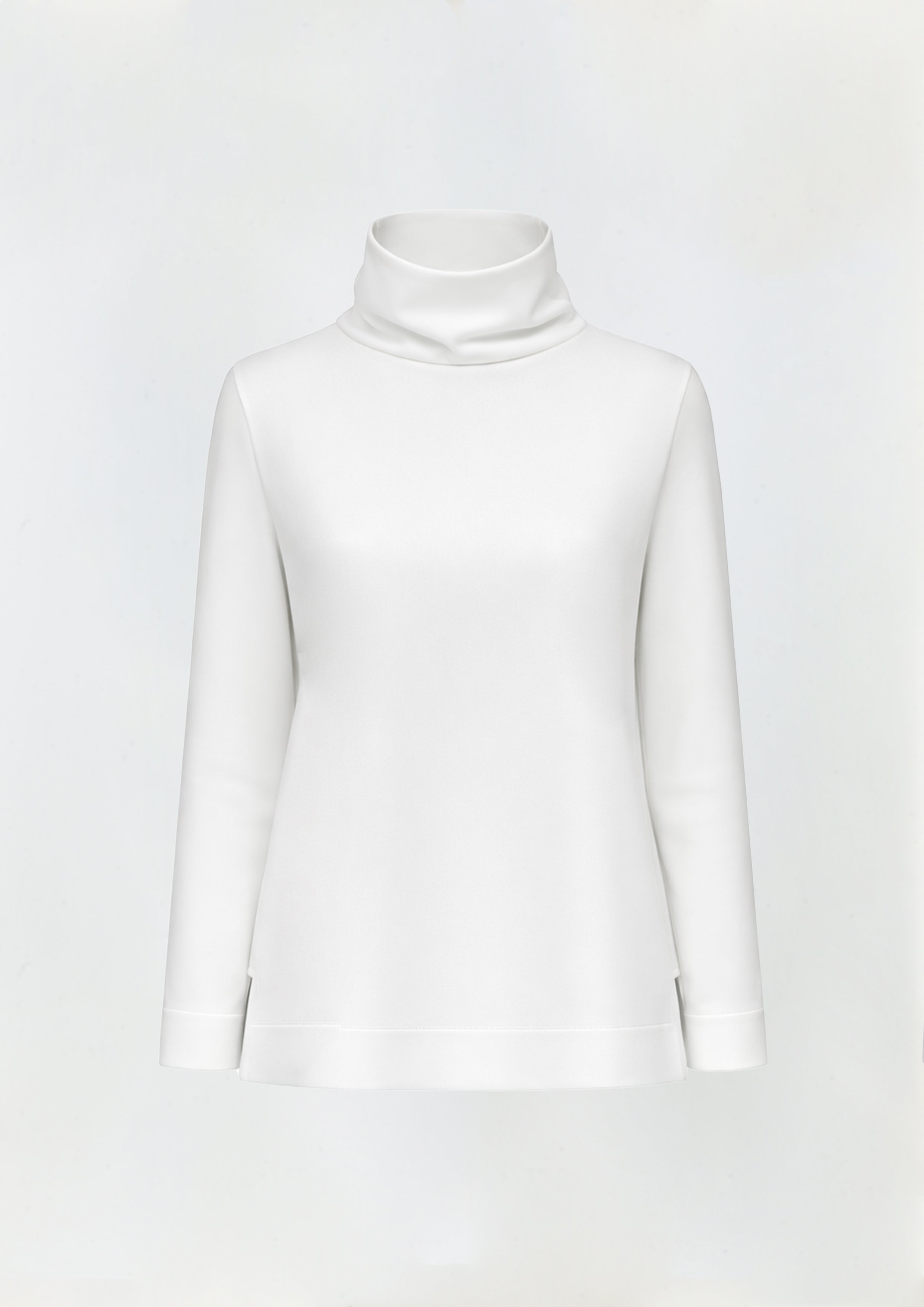 BLUSA GOLA ROLÊ ASSIMÉTRICA