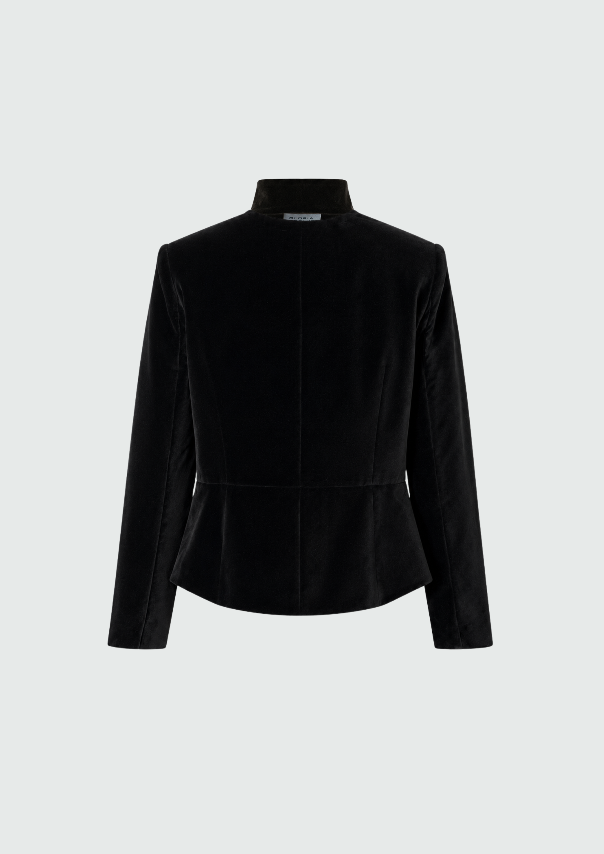 BLAZER VELUDO COM BASQUE