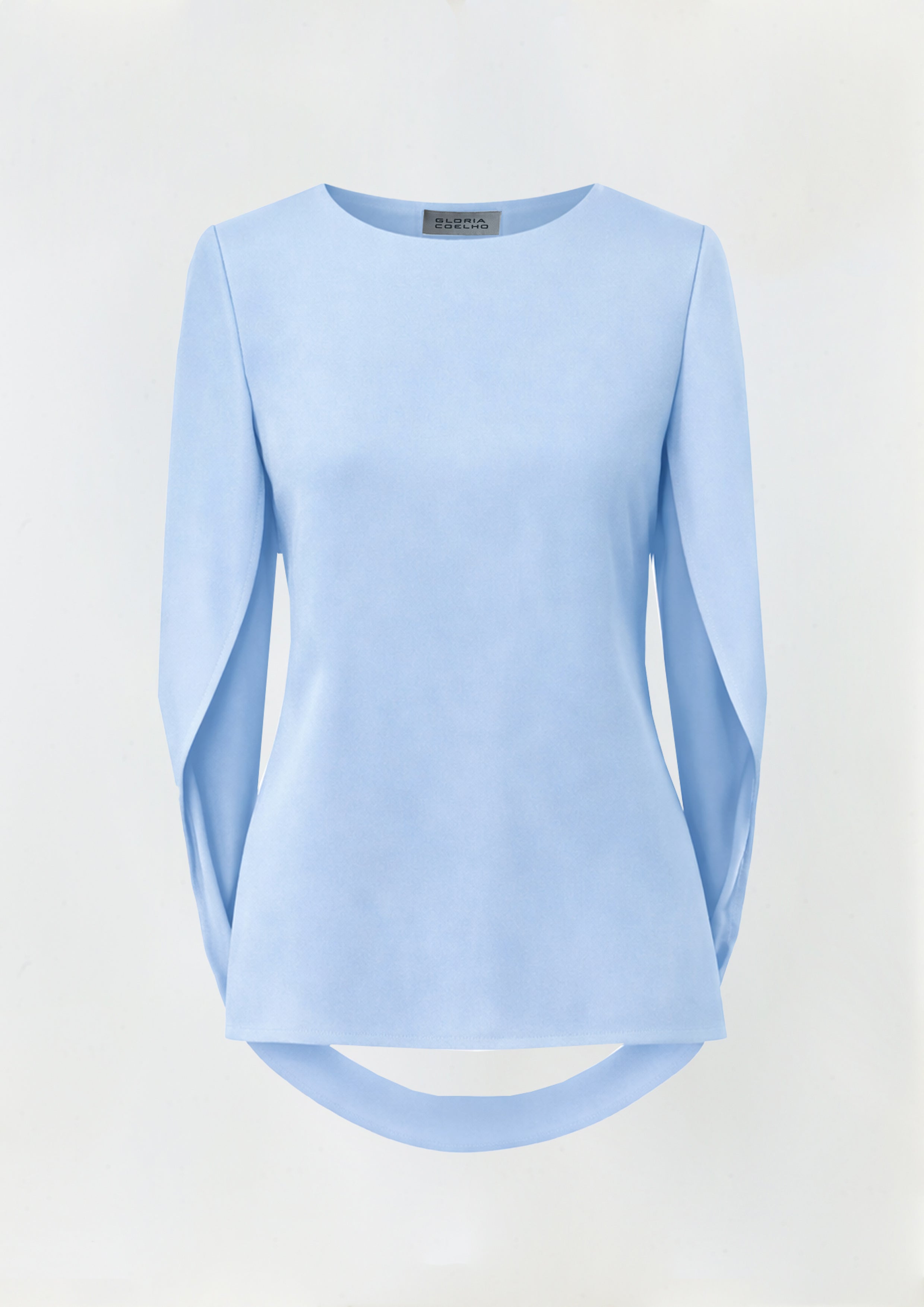 BLUSA COM MANGAS MEDIEVAIS